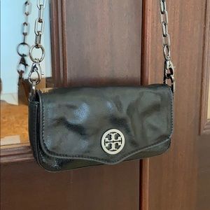 TORY BURCH MINI Crossbody/Clutch Blac…